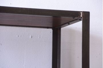 ラフジュ工房オリジナル　シンプルなアイアンラック(2)