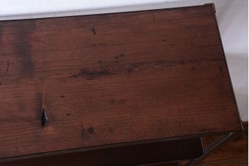 ラフジュ工房オリジナル　シンプルなアイアンラック(2)