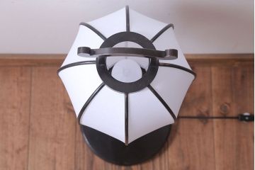和製アンティーク　高級品!古い雪洞(ぼんぼり)型照明(フロアスタンド・間接照明)