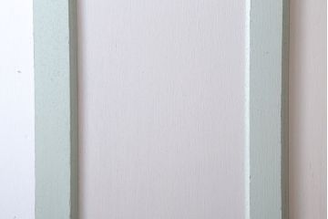 アンティークペイント　ミントグリーン×アンティークホワイト　ドア
