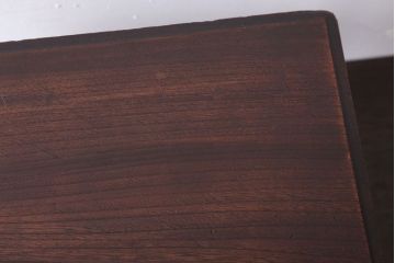 アンティーク雑貨　和製アンティーク　脚付き!古い欅材の花台