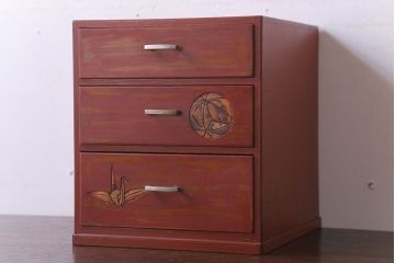 レトロ家具　昭和レトロ　小さなアンティーク小引き出し