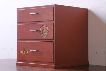 レトロ家具　昭和レトロ　小さなアンティーク小引き出し