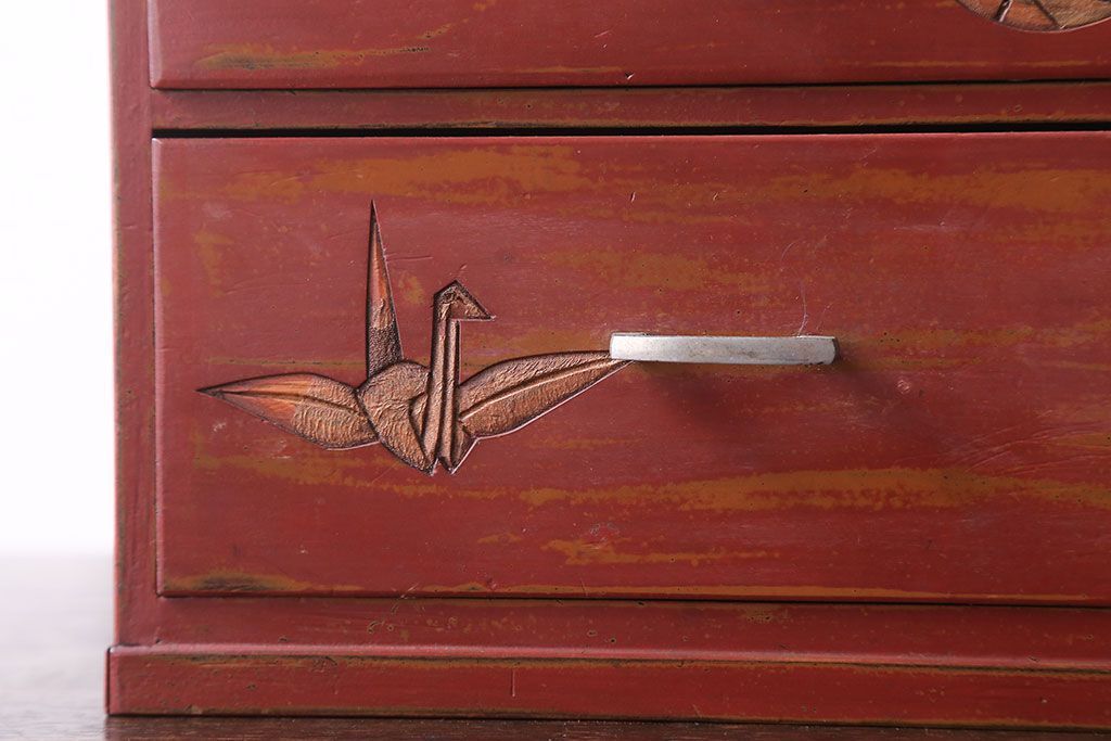 レトロ家具　昭和レトロ　小さなアンティーク小引き出し