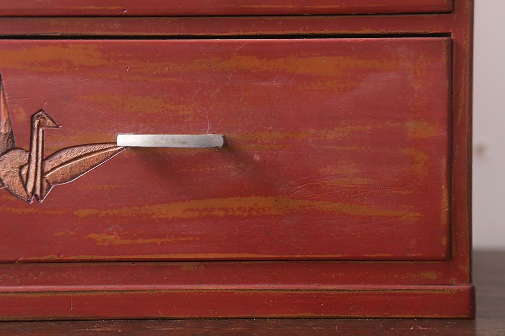 レトロ家具　昭和レトロ　小さなアンティーク小引き出し