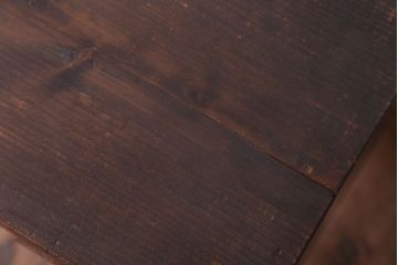 アンティーク雑貨　和製アンティーク　古い木製の飾り台(2)