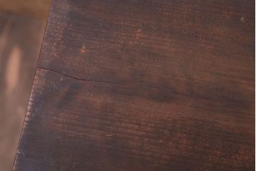 アンティーク雑貨　和製アンティーク　古い木製の飾り台(2)