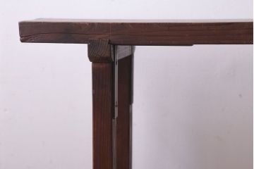 アンティーク雑貨　和製アンティーク　古い木製の飾り台(2)