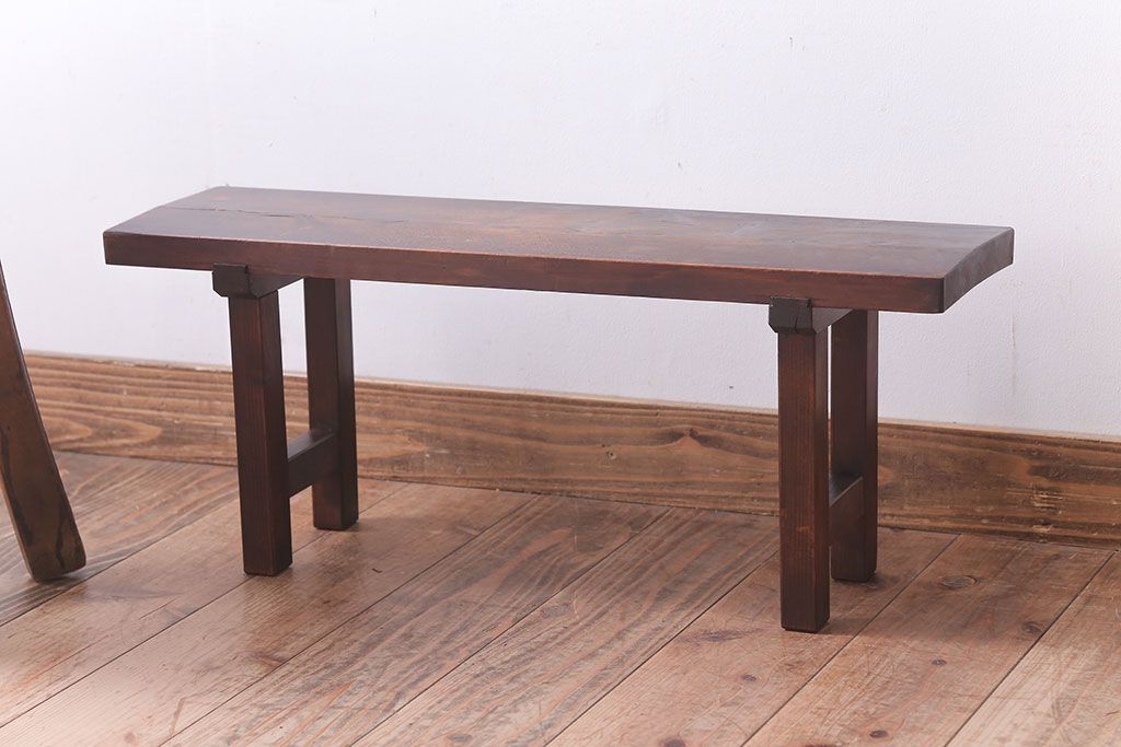 アンティーク雑貨　和製アンティーク　古い木製の飾り台