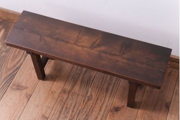 アンティーク雑貨　和製アンティーク　古い木製の飾り台