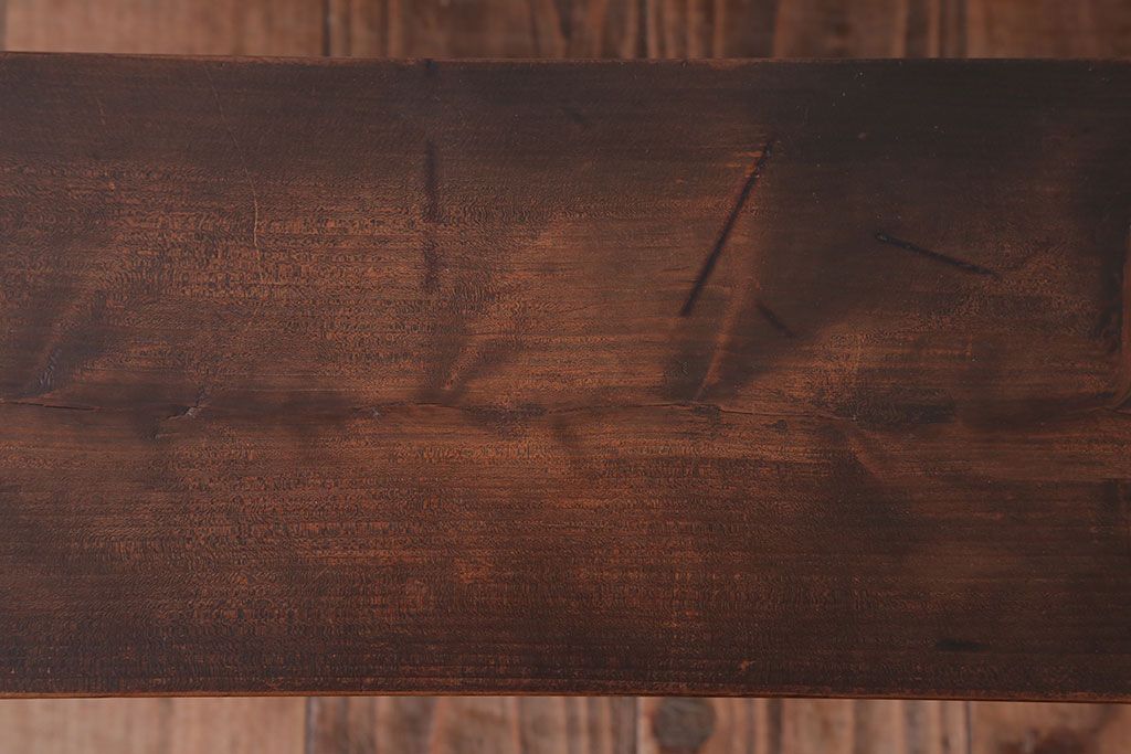 アンティーク雑貨　和製アンティーク　古い木製の飾り台