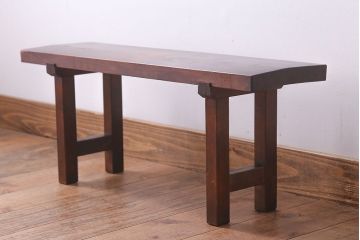 アンティーク雑貨　和製アンティーク　古い木製の飾り台