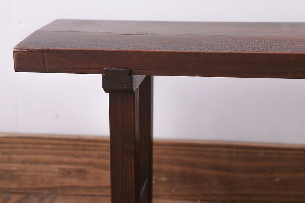 アンティーク雑貨　和製アンティーク　古い木製の飾り台