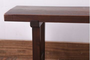 アンティーク雑貨　和製アンティーク　古い木製の飾り台