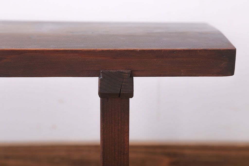 アンティーク雑貨　和製アンティーク　古い木製の飾り台