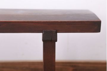 アンティーク雑貨　和製アンティーク　古い木製の飾り台