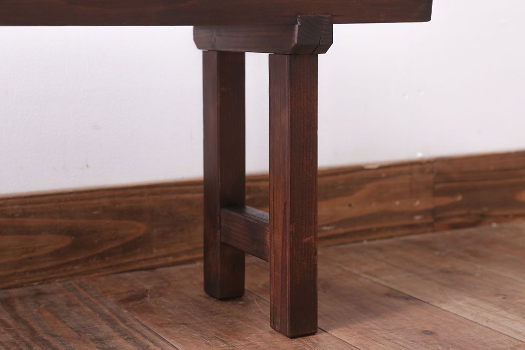 アンティーク雑貨　和製アンティーク　古い木製の飾り台