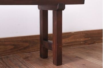 アンティーク雑貨　和製アンティーク　古い木製の飾り台