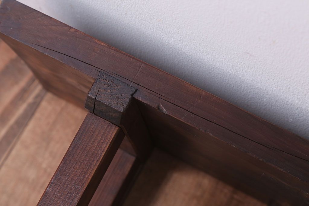 アンティーク雑貨　和製アンティーク　古い木製の飾り台