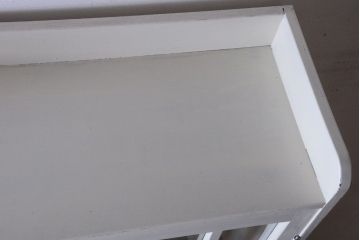 レトロ家具　昭和レトロ　大ぶりなペイント本箱(ブックケース)(2)