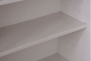 レトロ家具　昭和レトロ　大ぶりなペイント本箱(ブックケース)(2)