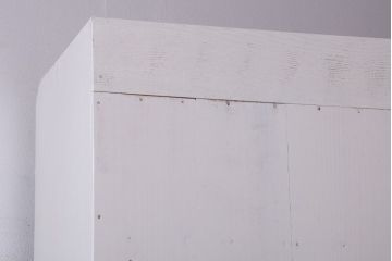 レトロ家具　昭和レトロ　大ぶりなペイント本箱(ブックケース)(2)