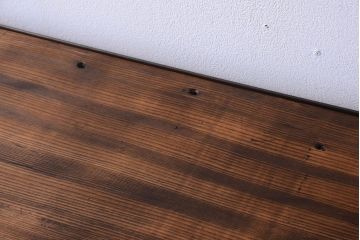 ラフジュ工房オリジナル　シンプルな背の低いアイアンラック(小)(1)