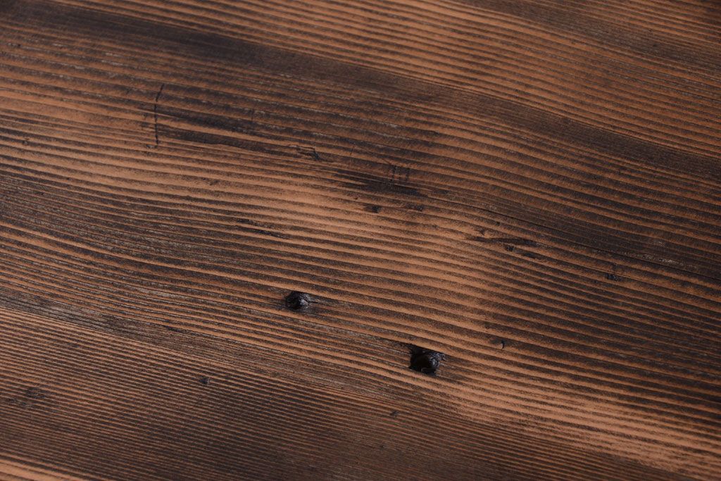 ラフジュ工房オリジナル　シンプルな背の低いアイアンラック(小)(2)