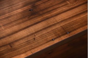 ラフジュ工房オリジナル　シンプルな背の低いアイアンラック(小)(2)