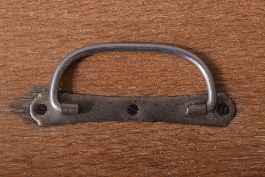 アンティーク雑貨　昭和レトロ　古い木製の小さな救急箱(木箱・小箱・小物収納箱)