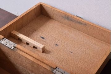 アンティーク雑貨　昭和レトロ　古い木製の小さな救急箱(木箱・小箱・小物収納箱)