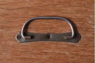 アンティーク雑貨　昭和レトロ　古い木製の小さな救急箱(木箱・小箱・小物収納箱)(2)