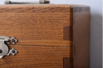 アンティーク雑貨　昭和レトロ　小さなアンティーク木箱(3)