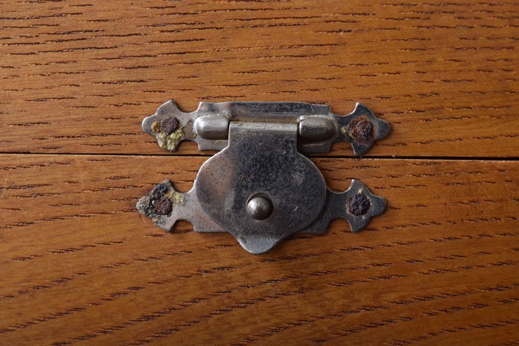 アンティーク雑貨　昭和レトロ　小さなアンティーク木箱(3)