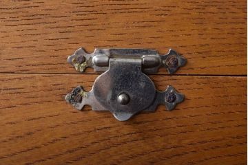 アンティーク雑貨　昭和レトロ　小さなアンティーク木箱(3)