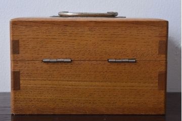 アンティーク雑貨　昭和レトロ　小さなアンティーク木箱(3)