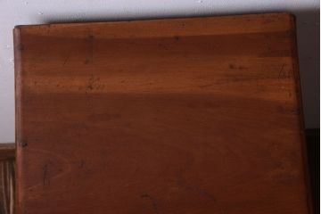 レトロ家具　昭和レトロ　古い木製のアンティーク7杯小引き出し