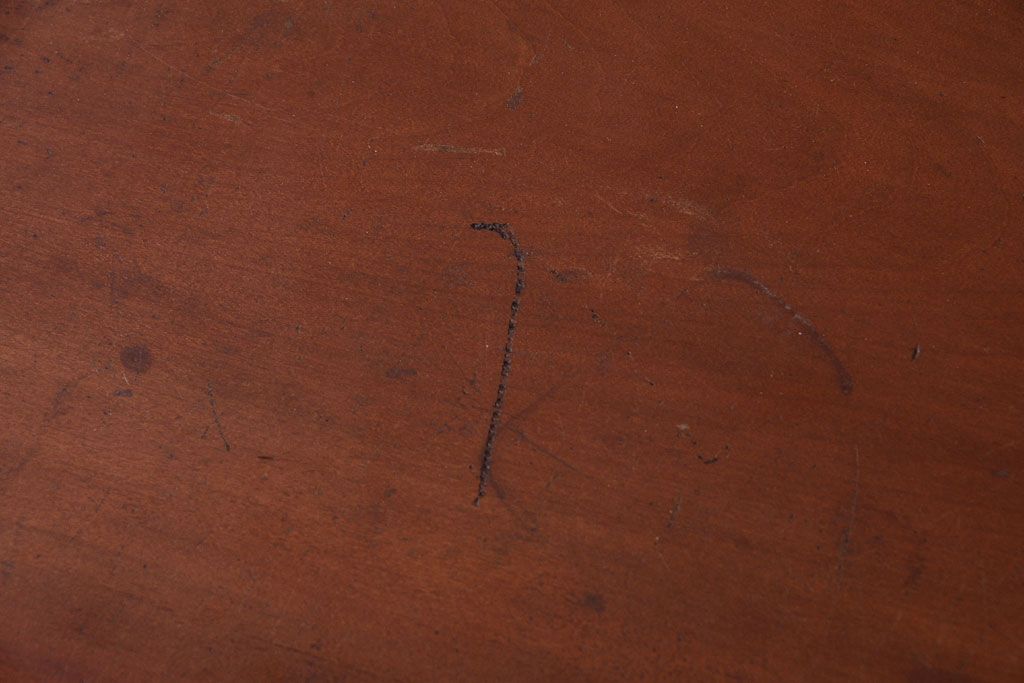 レトロ家具　昭和レトロ　古い木製のアンティーク7杯小引き出し