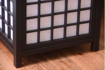 アンティーク家具　古民具・骨董　大正〜昭和期　障子張り蠅帳(戸棚)