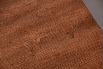 レトロ家具　アンティークペイント　古い木のレトロな平机(コンソールテーブル)