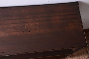 ラフジュ工房オリジナル　脚付きのシンプルなアイアンラック(小)(2)