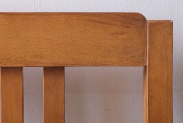 レトロ家具　 和製アンティーク　古い木製のレトロなシンプルチェア