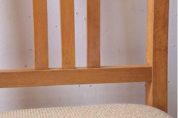 レトロ家具　 和製アンティーク　古い木製のレトロなシンプルチェア