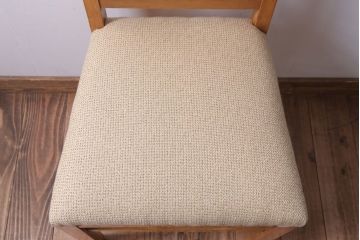 レトロ家具　 和製アンティーク　古い木製のレトロなシンプルチェア