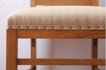 レトロ家具　 和製アンティーク　古い木製のレトロなシンプルチェア