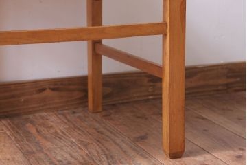 レトロ家具　 和製アンティーク　古い木製のレトロなシンプルチェア