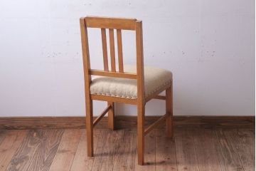 レトロ家具　 和製アンティーク　古い木製のレトロなシンプルチェア