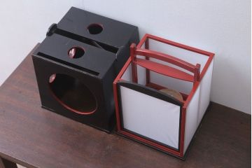アンティーク雑貨　古民具・骨董　和モダンスタイル!有明行灯(行燈・照明)