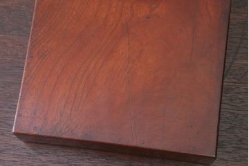 アンティーク雑貨　和製アンティーク　古い木の小物収納木箱(小箱・収納箱)