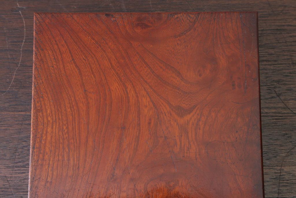 アンティーク雑貨　和製アンティーク　古い木の小物収納木箱(小箱・収納箱)